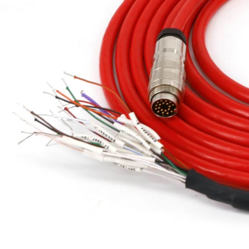LMI Gocator Sensor I/O Cordset M16 19-Pin Connector Cable