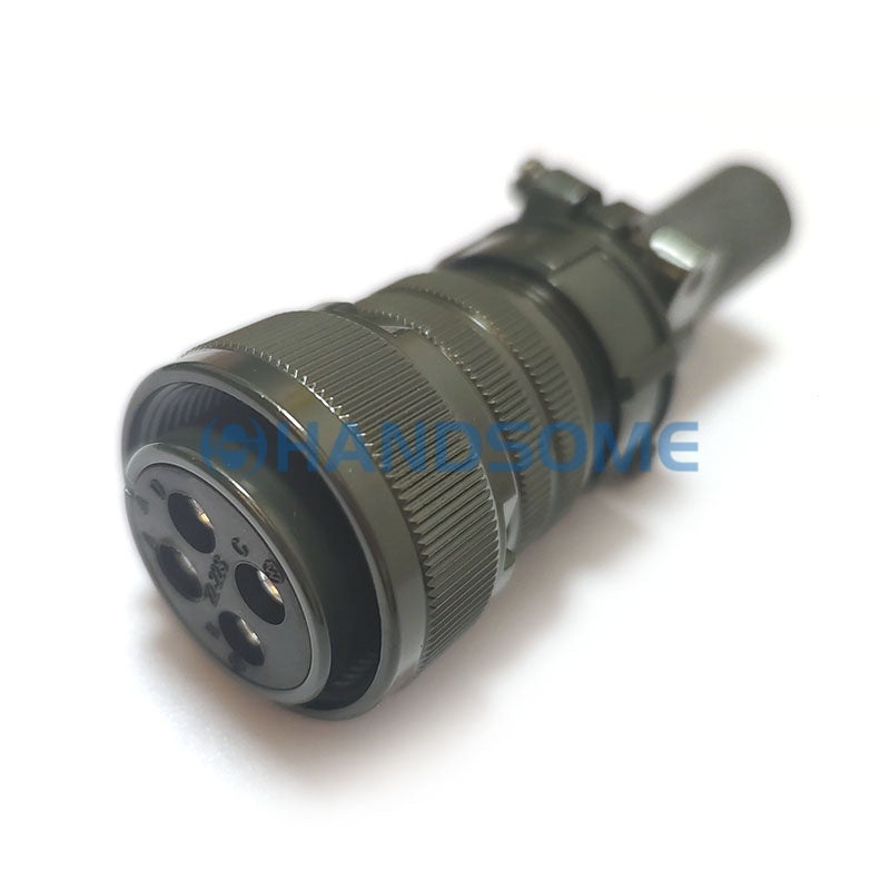 MS3106A-22-22S MIL-DTL-5015 Circular MIL Spec Connector 4P Plug