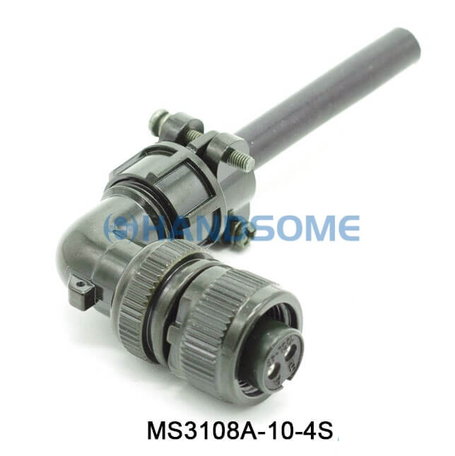 MS3108A-10-4S MIL-DTL-5015 Circular MIL Spec Connector 2P Plug