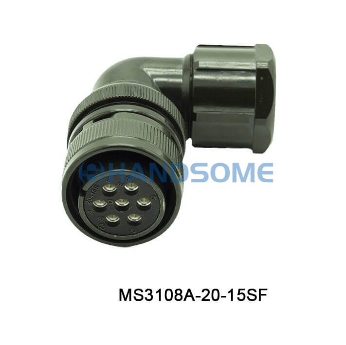 MS3108A-20-15SF MIL-DTL-5015 Circular MIL Spec Connector Waterproof 7P Plug