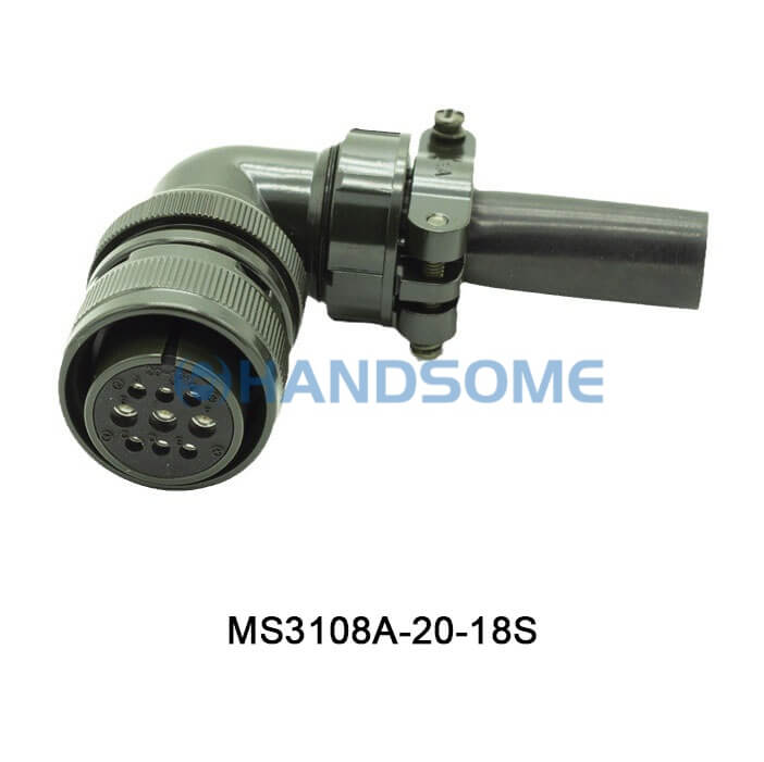 MS3108A-20-18S MIL-DTL-5015 Circular MIL Spec Connector 9P Plug