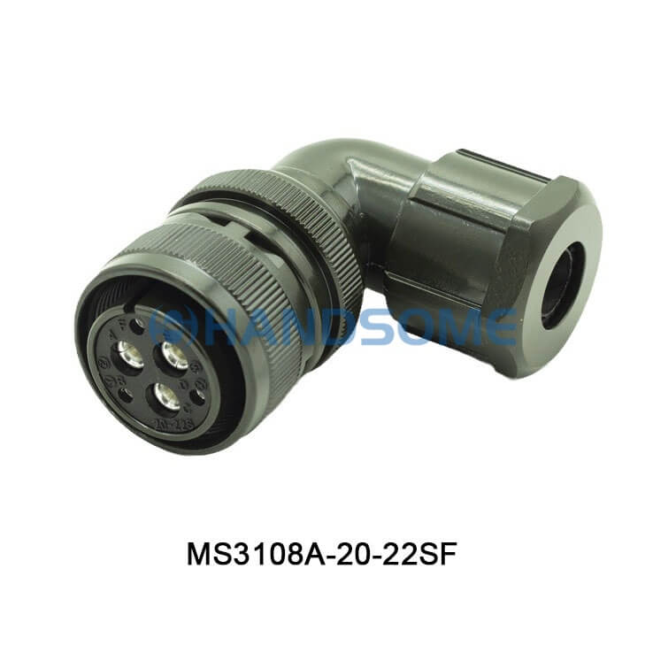 MS3108A-20-22SF MIL-DTL-5015 Circular MIL Spec Connector Waterproof 6P Plug