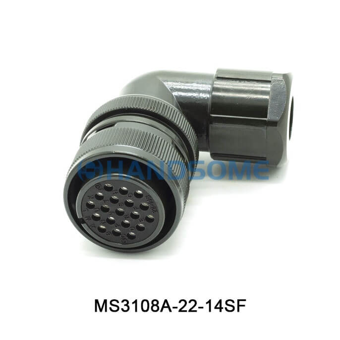 MS3108A-22-14SF MIL-DTL-5015 Circular MIL Spec Connector Waterproof 19P Plug