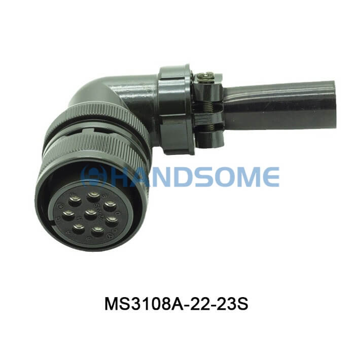 MS3108A-22-23S MIL-DTL-5015 Circular MIL Spec Connector 8P Plug