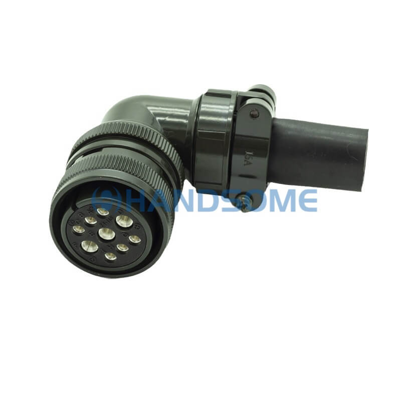 MS3108A-24-11S MIL-DTL-5015 Circular MIL Spec Connector 9P Plug
