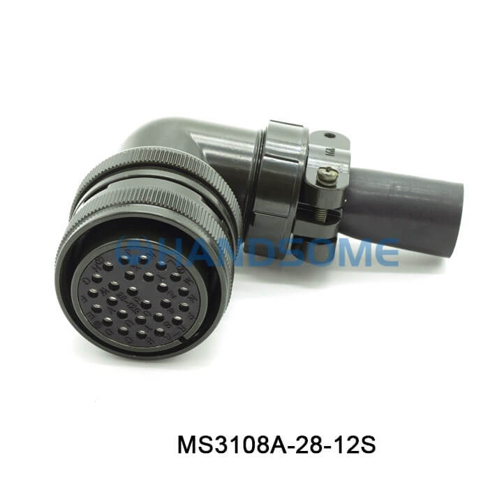 MS3108A-28-12S MIL-DTL-5015 Circular MIL Spec Connector 26P Plug