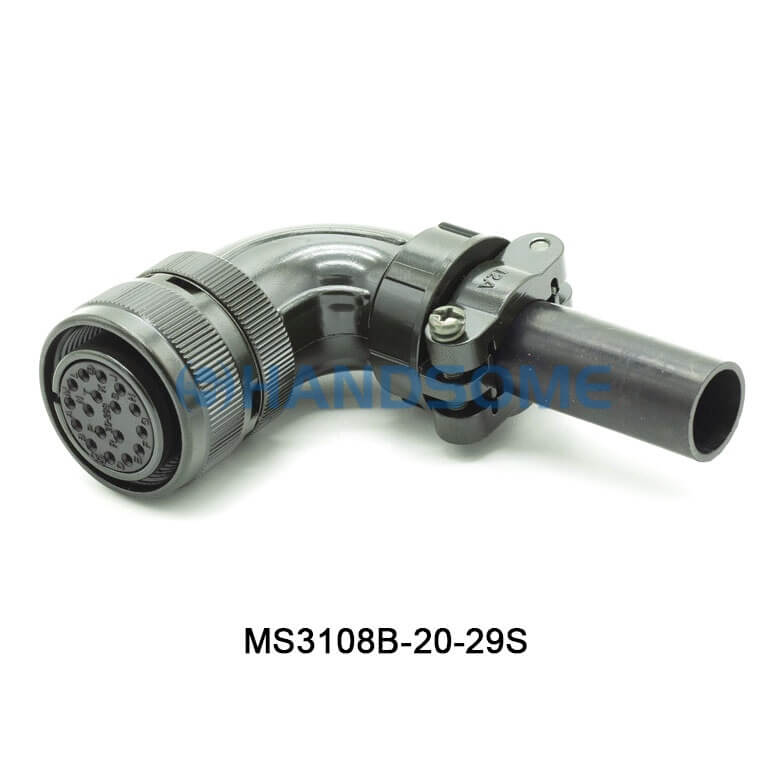 MS3108B-20-29S MIL-DTL-5015 Circular MIL Spec Connector Split Type 17P Plug