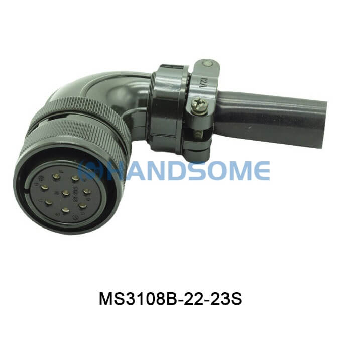 MS3108B-22-23S MIL-DTL-5015 Circular MIL Spec Connector Split Type 8P Plug