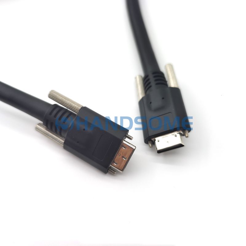 Machine Vision Camera Link Cable, SDR 26P Male Plug Straight to SDR 26P Male Plug Straight Cables