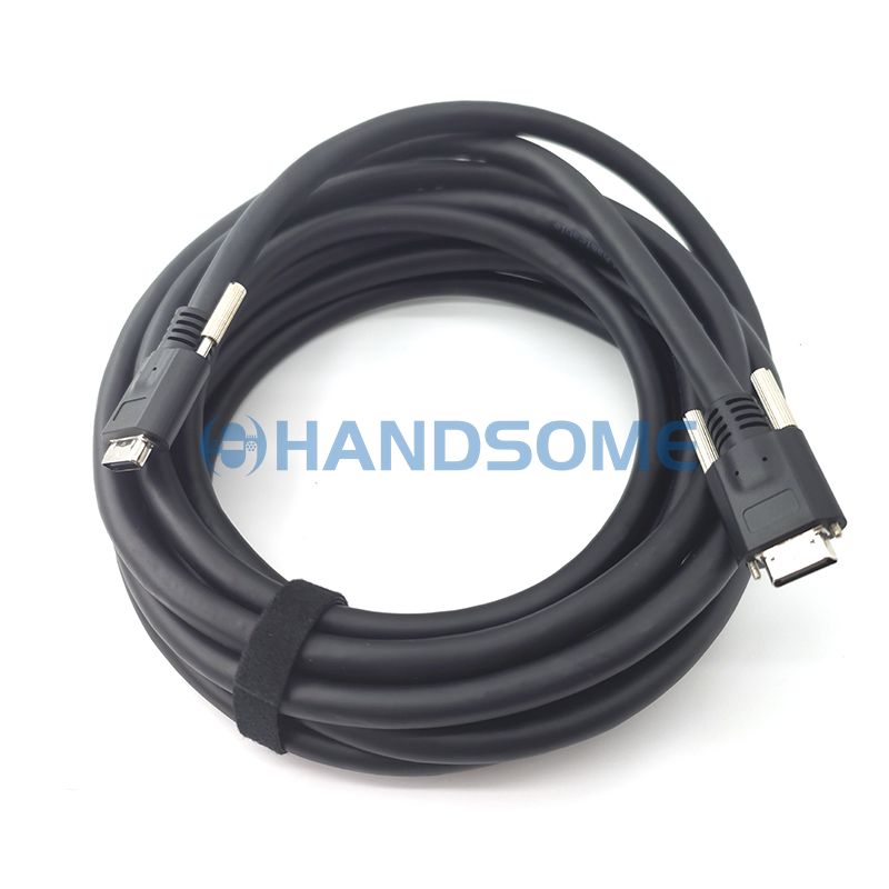 Machine Vision Camera Link Cable, SDR 26P Male Plug Straight to SDR 26P Male Plug Straight Cables