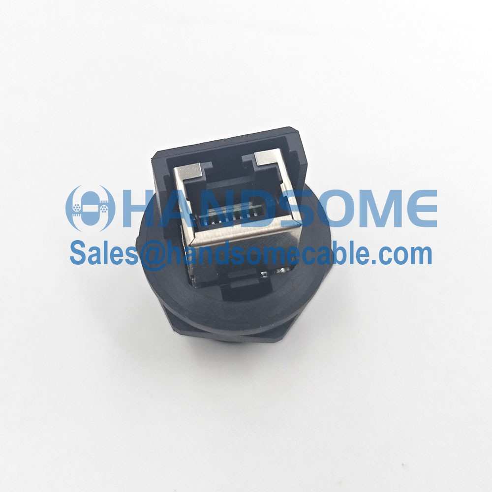 panel mount RJ45 Female to Female Adapter