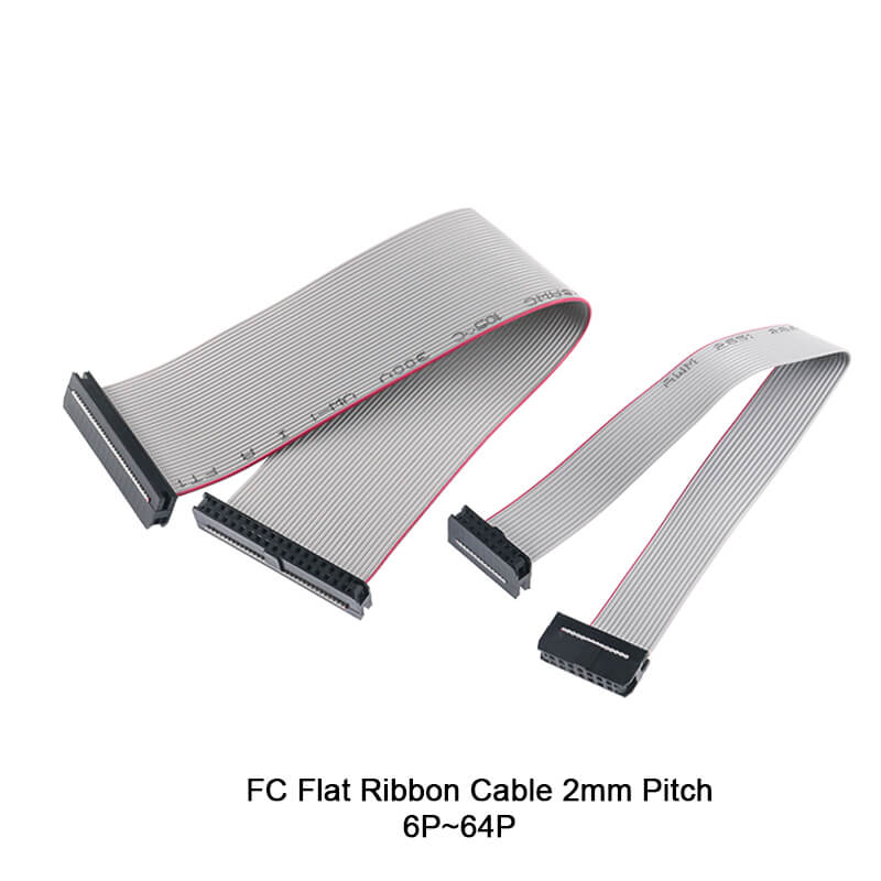 2.0 Pitch IDC Flat Ribbon Cable FC Plug, JTAG Cable