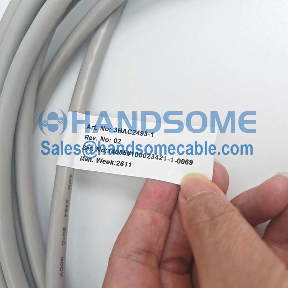 3HAC2493-1 ABB Robot SMB Encoder Cable Harness L=7m