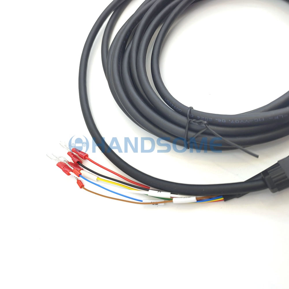 ACS3-AFPWSS05 Delta B3, E3 Servo Power Cable with Brake for 50~750W