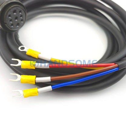 ASD-CAPW2205 ASDA-A2 B2 Servo Power Cable for 3-5.5kW Motor, 5m