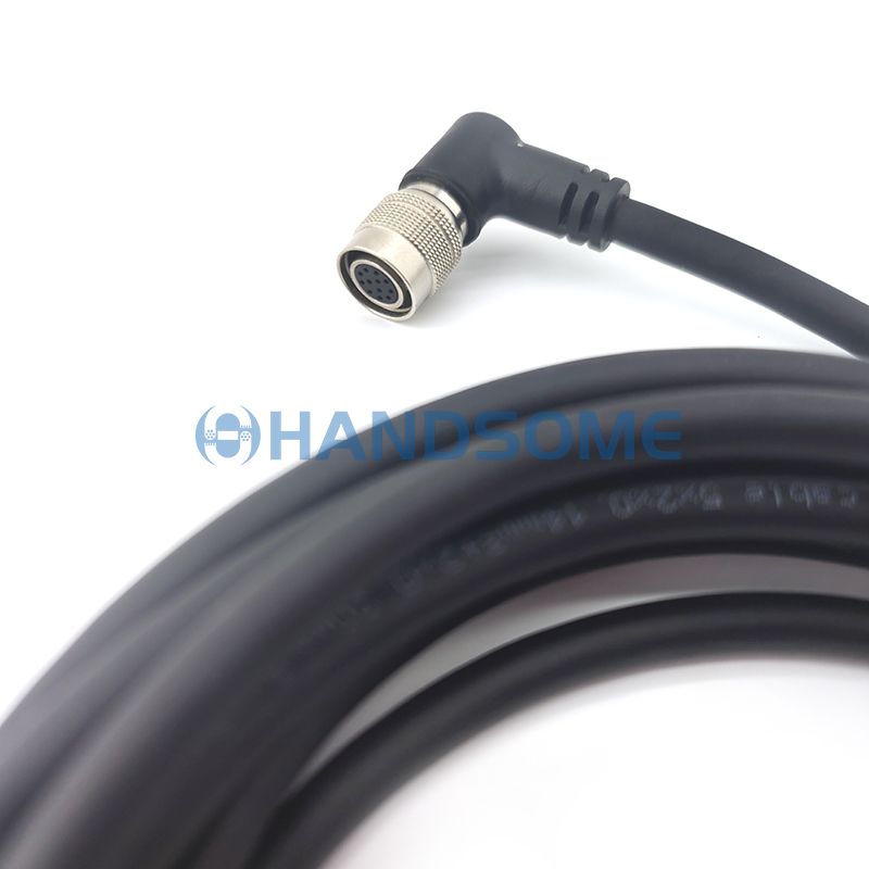 Standard/High Flexible IO Hirose Cables, HR10A-10P-12S Hirose 12P Female to Open Cables