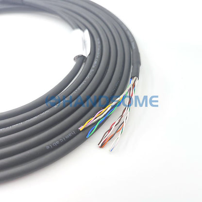 Standard/High Flexible IO Hirose Cables, HR10A-10P-12S Hirose 12P Female to Open Cables