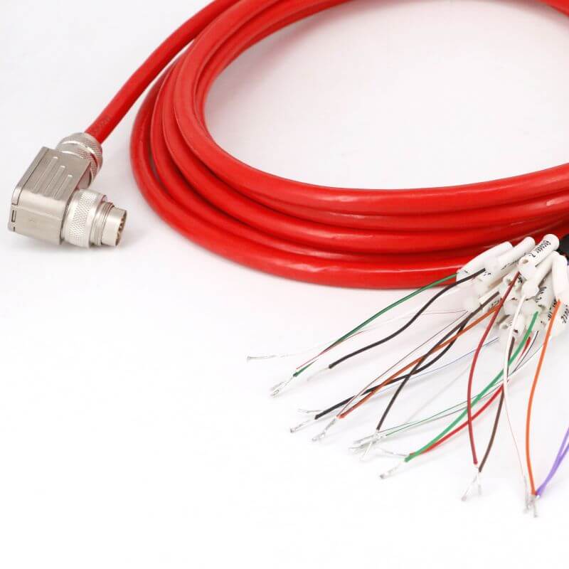 LMI Gocator Sensor I/O Cordset M16 19-Pin Connector Cable – Handsome Store