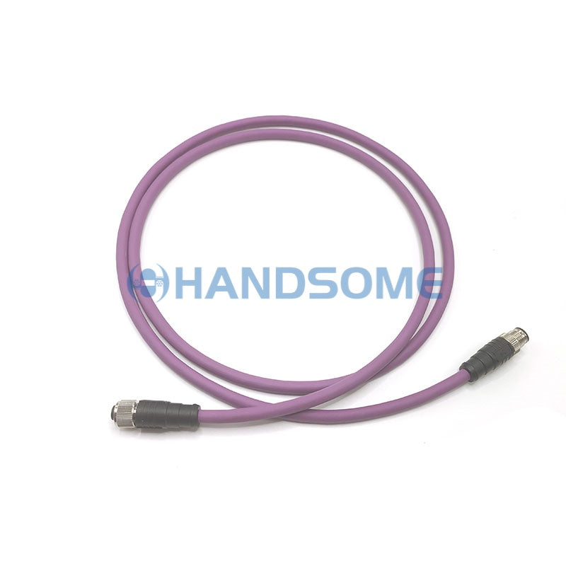 CANopen M12 5P A-coded Cable, M12 5P Male to M12 5P Female Cables