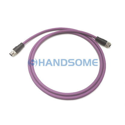 CANopen M12 5P A-coded Cable, M12 5P Male to M12 5P Female Cables