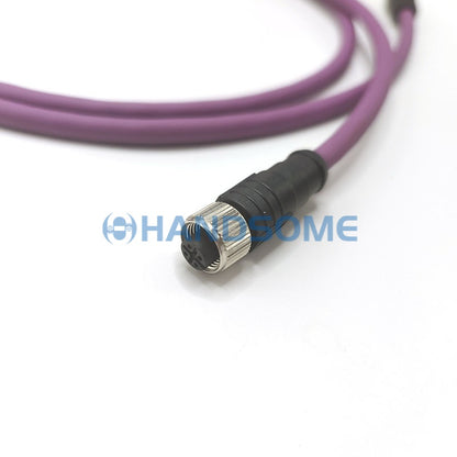 CANopen M12 5P A-coded Cable, M12 5P Male to M12 5P Female Cables