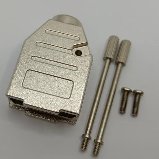 HD Type D-Sub 9Pin 180 Degree Metal Shell HSCN-DB09-003