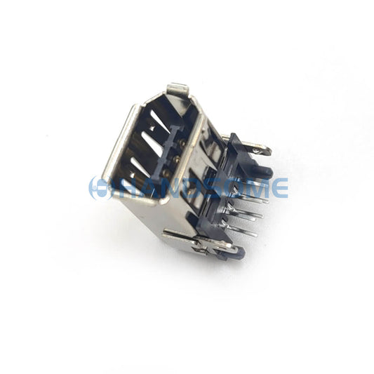 Reliable IEEE1394 6P Female Socket Servo Motor Connector with IEEE 1394 interface