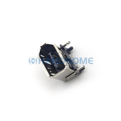 Reliable IEEE1394 6P Female Socket Servo Motor Connector with IEEE 1394 interface