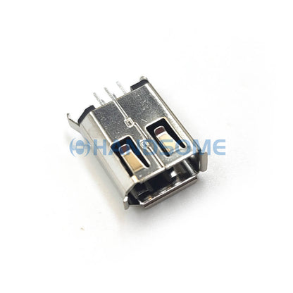 Reliable IEEE1394 6P Female Socket Servo Motor Connector with IEEE 1394 interface