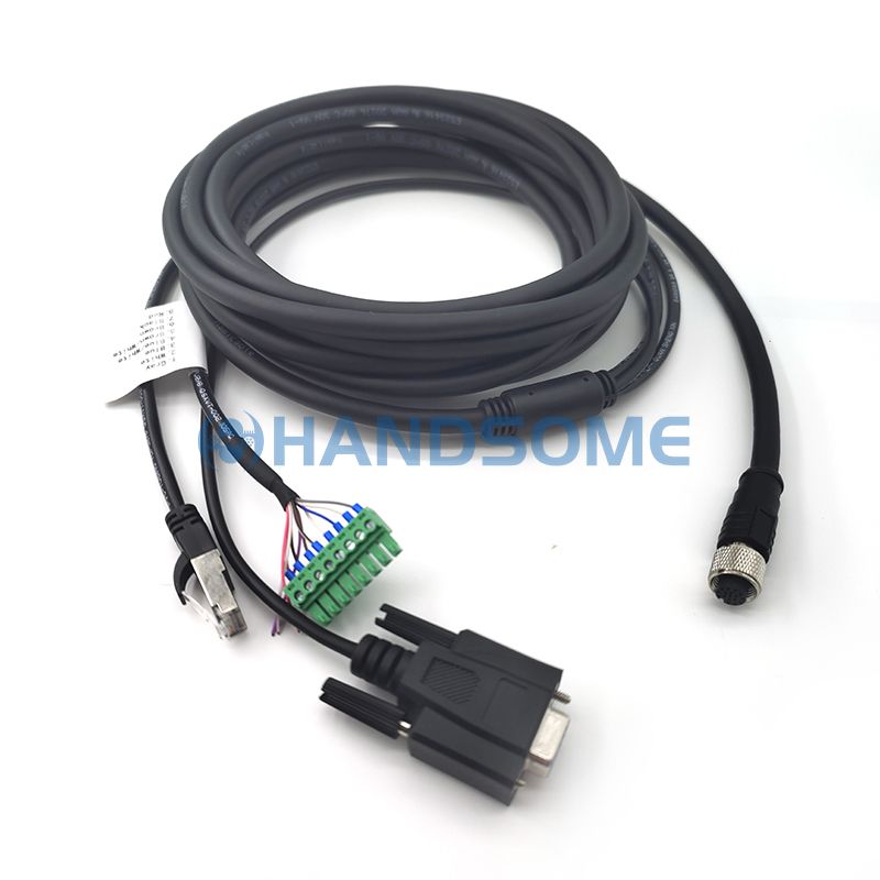 HIKVISION Industrial Scanners Cables, M12 to DB9 RJ45 Cables