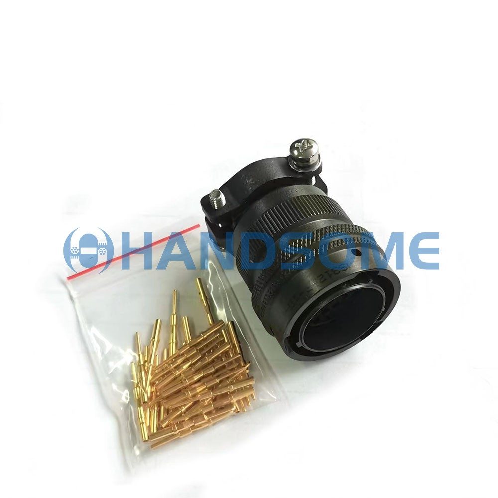 Sol Contacts MS3126F18-32S Circular Connector MIL-DTL-26482 Series 32 Contacts, Sol ...
