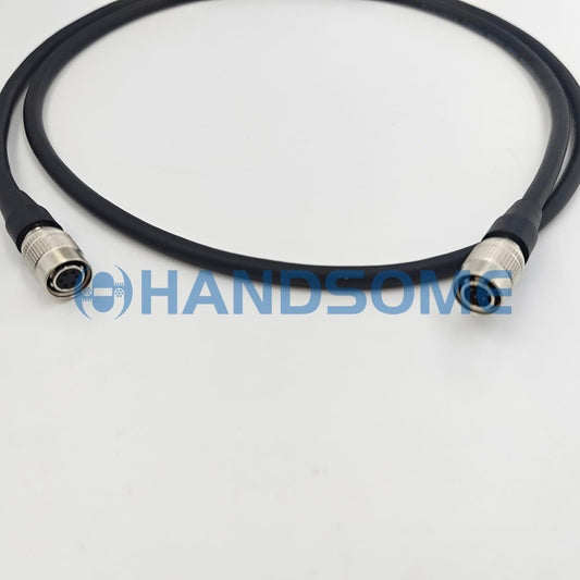 High Flexible IO Hirose Cables hr10a-7p-6P to hr10a-7p-6S Cables 1M