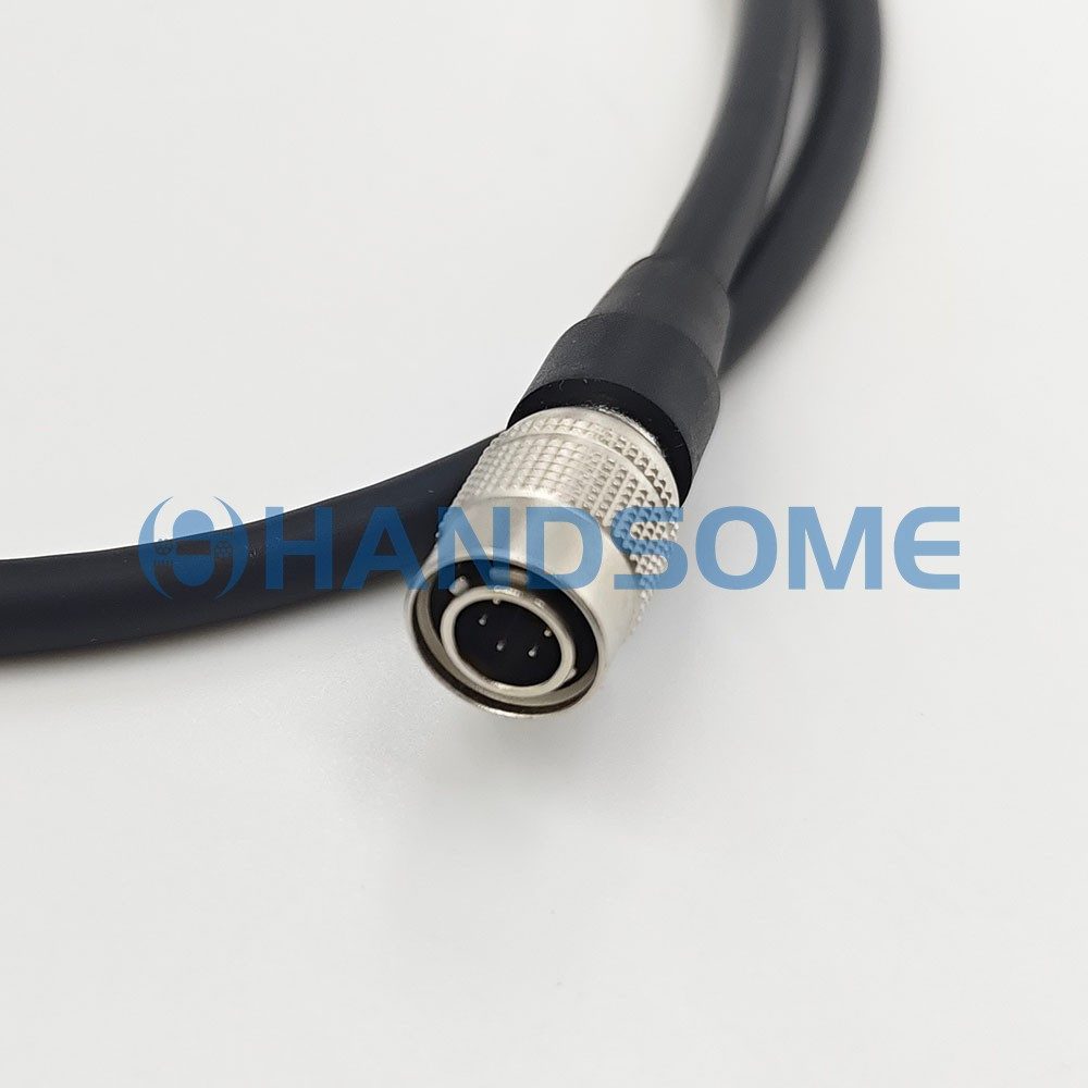 High Flexible IO Hirose Cables hr10a-7p-6P to hr10a-7p-6S Cables 1M