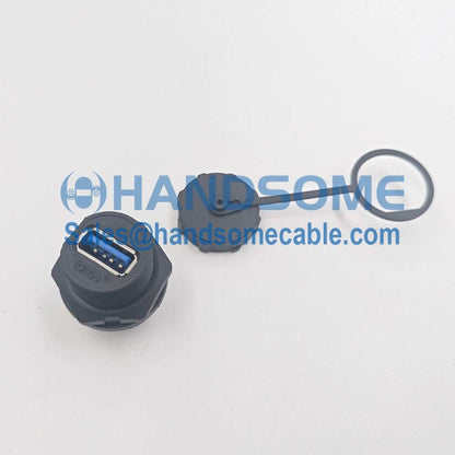 panel mount USB3.0 Female to Female Adapter