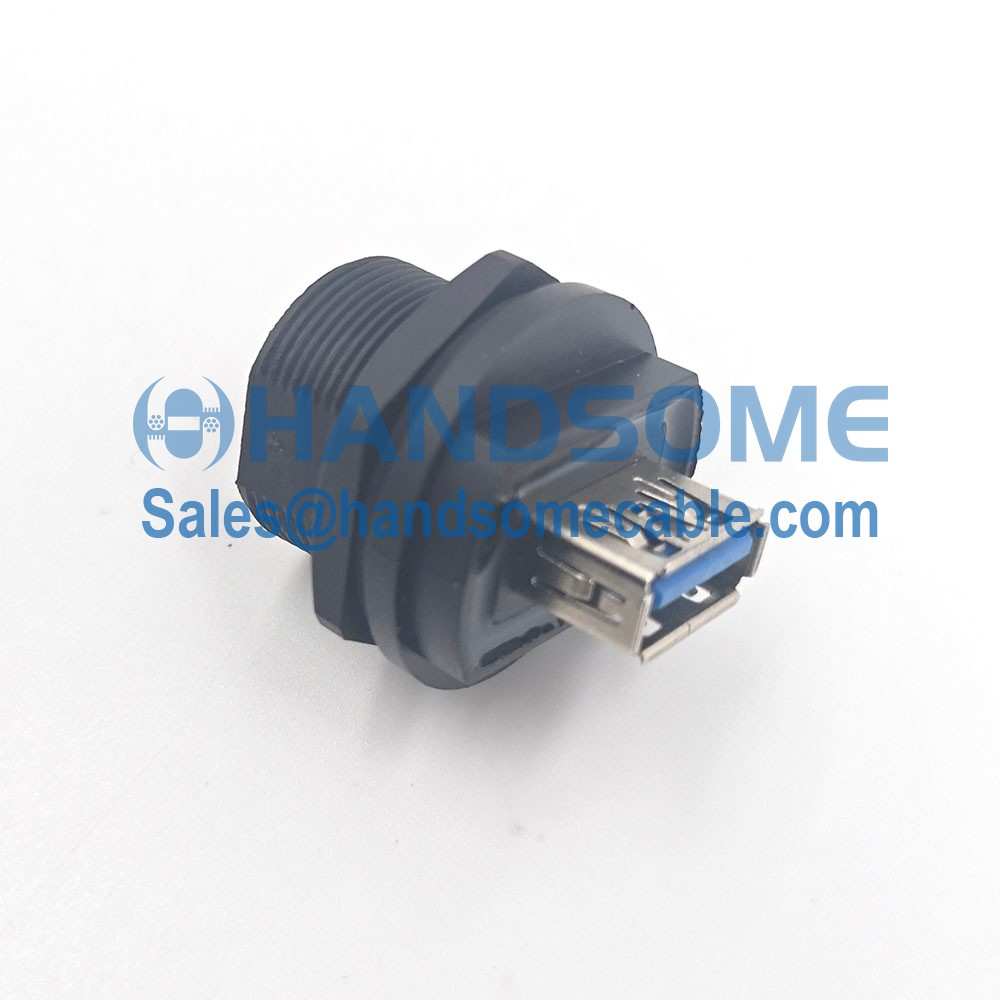 panel mount USB3.0 Female to Female Adapter