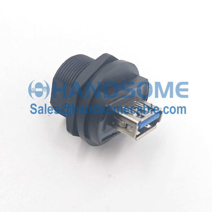 panel mount USB3.0 Female to Female Adapter